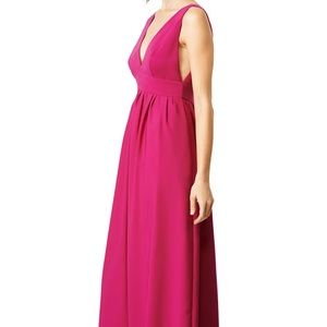 Jill Stuart V Neck Dayglo Gown